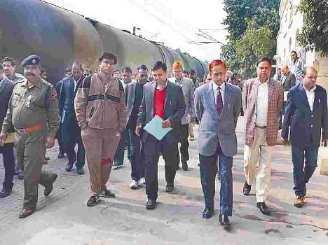 The new warehouse will be built in Kuberpur railway